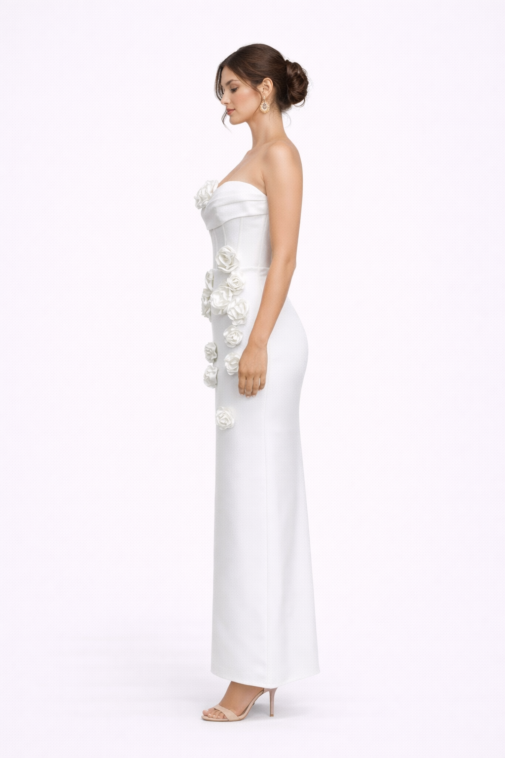Amara Bridal Maxi – White