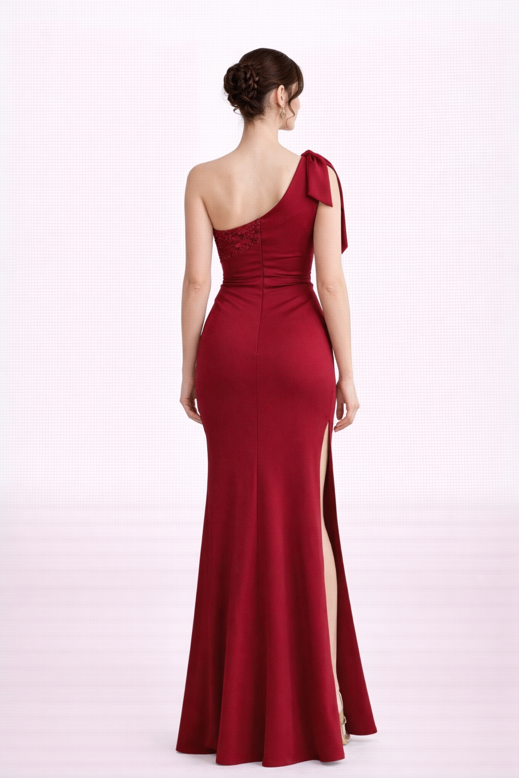 Crimson Maxi – Wine Red