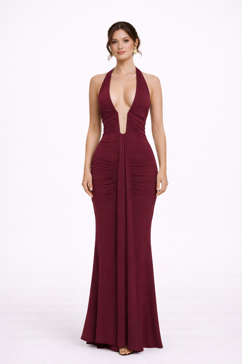 Valentina Maxi – Burgundy