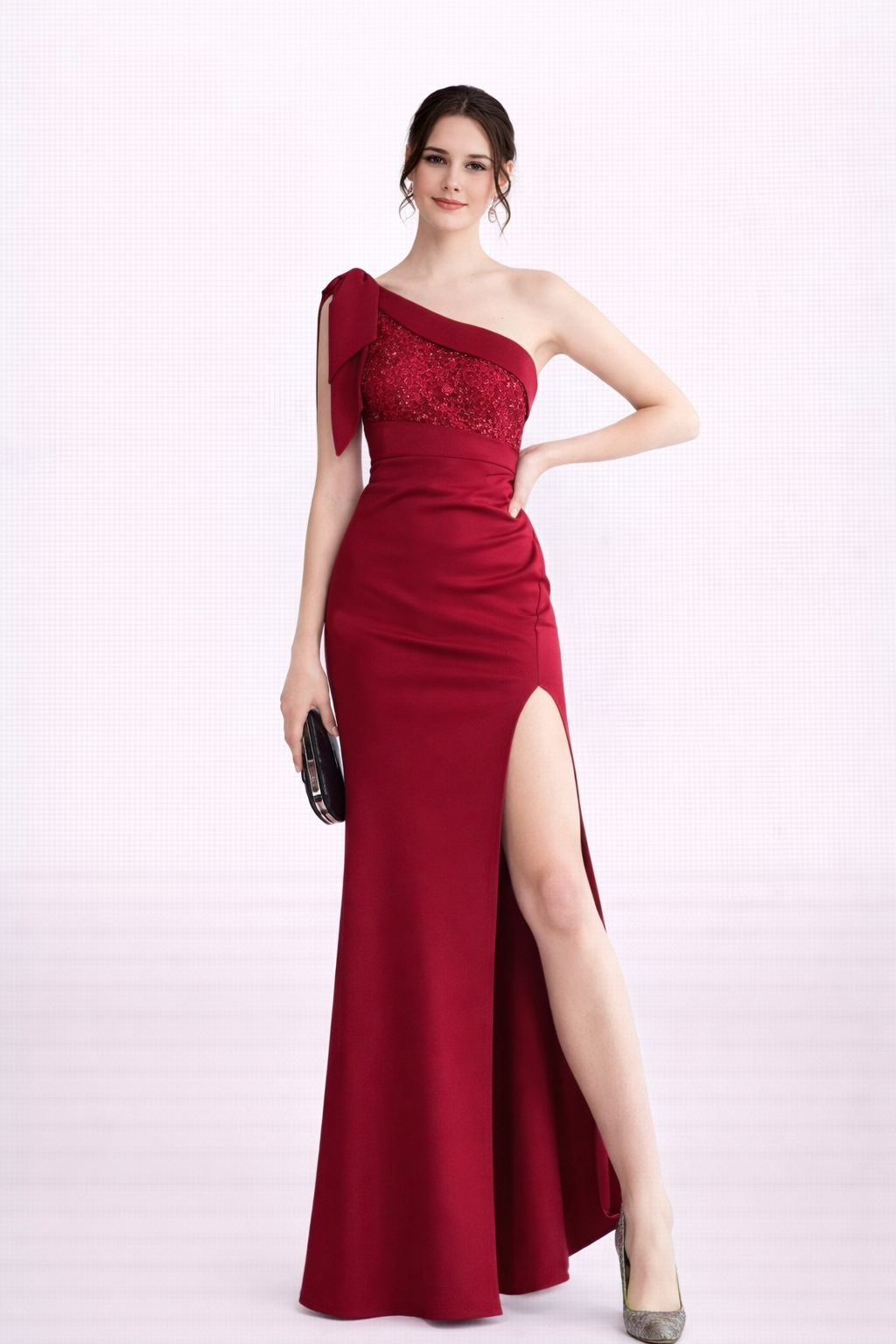 Crimson Maxi – Wine Red