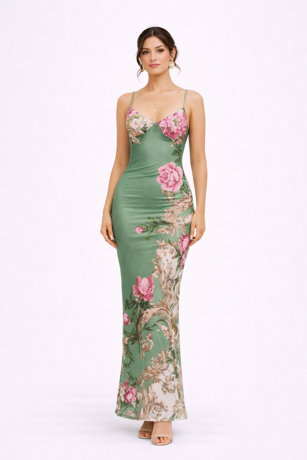Elara Maxi – Sage Green