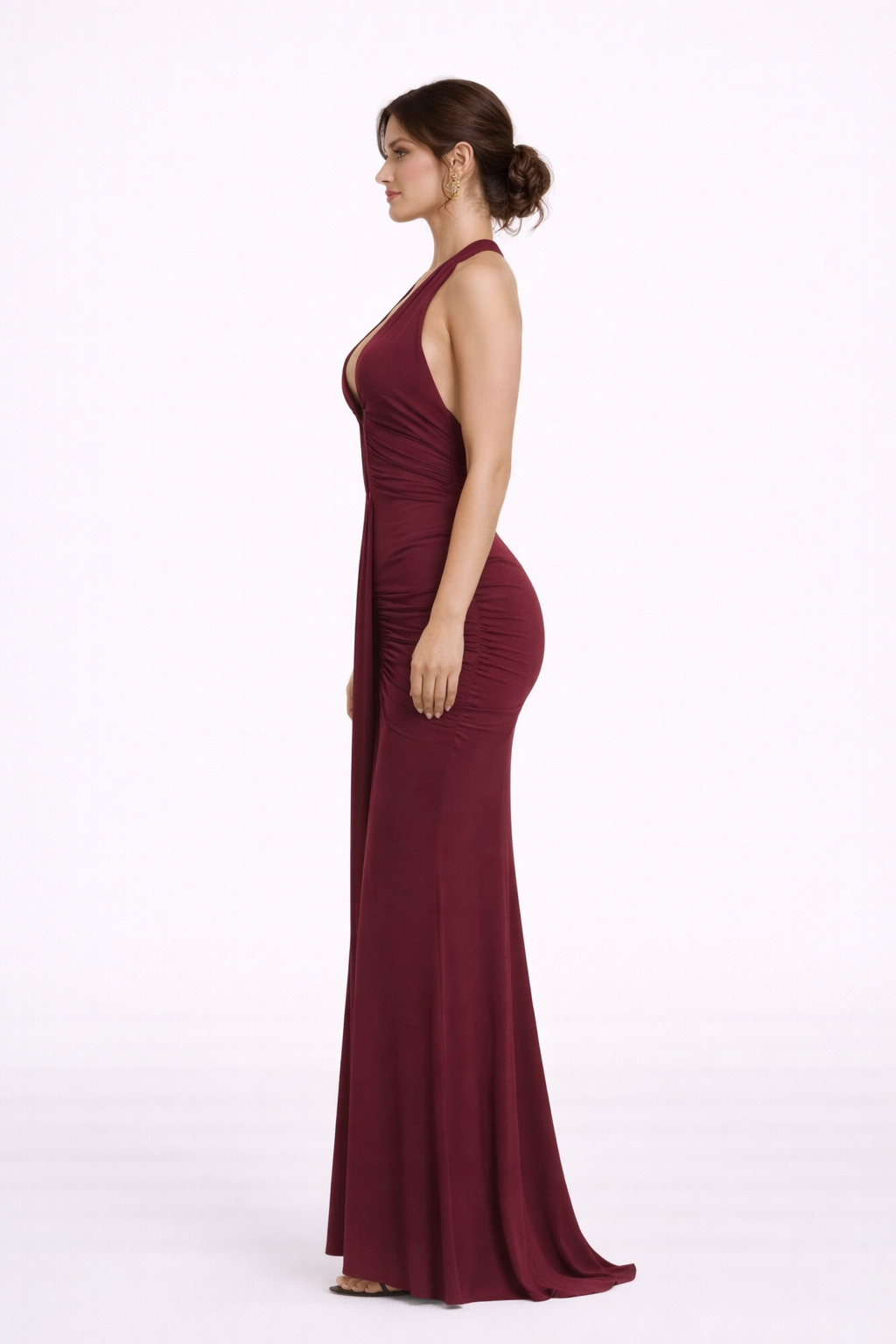 Valentina Maxi – Burgundy
