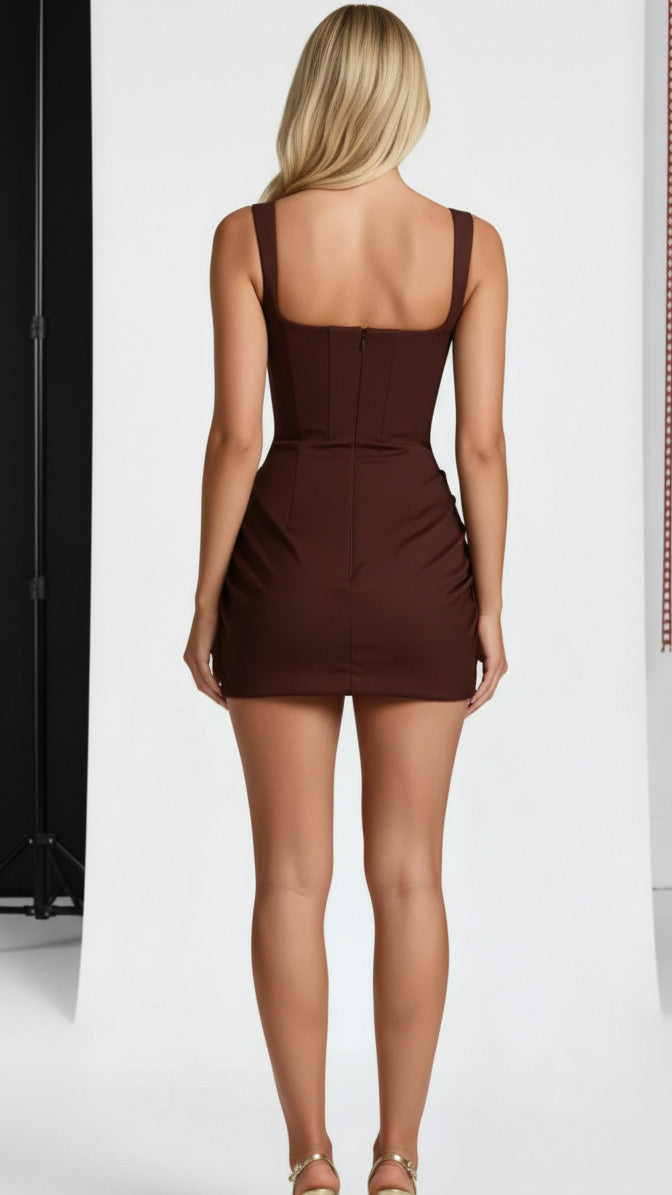 BROWN DRESS 3
